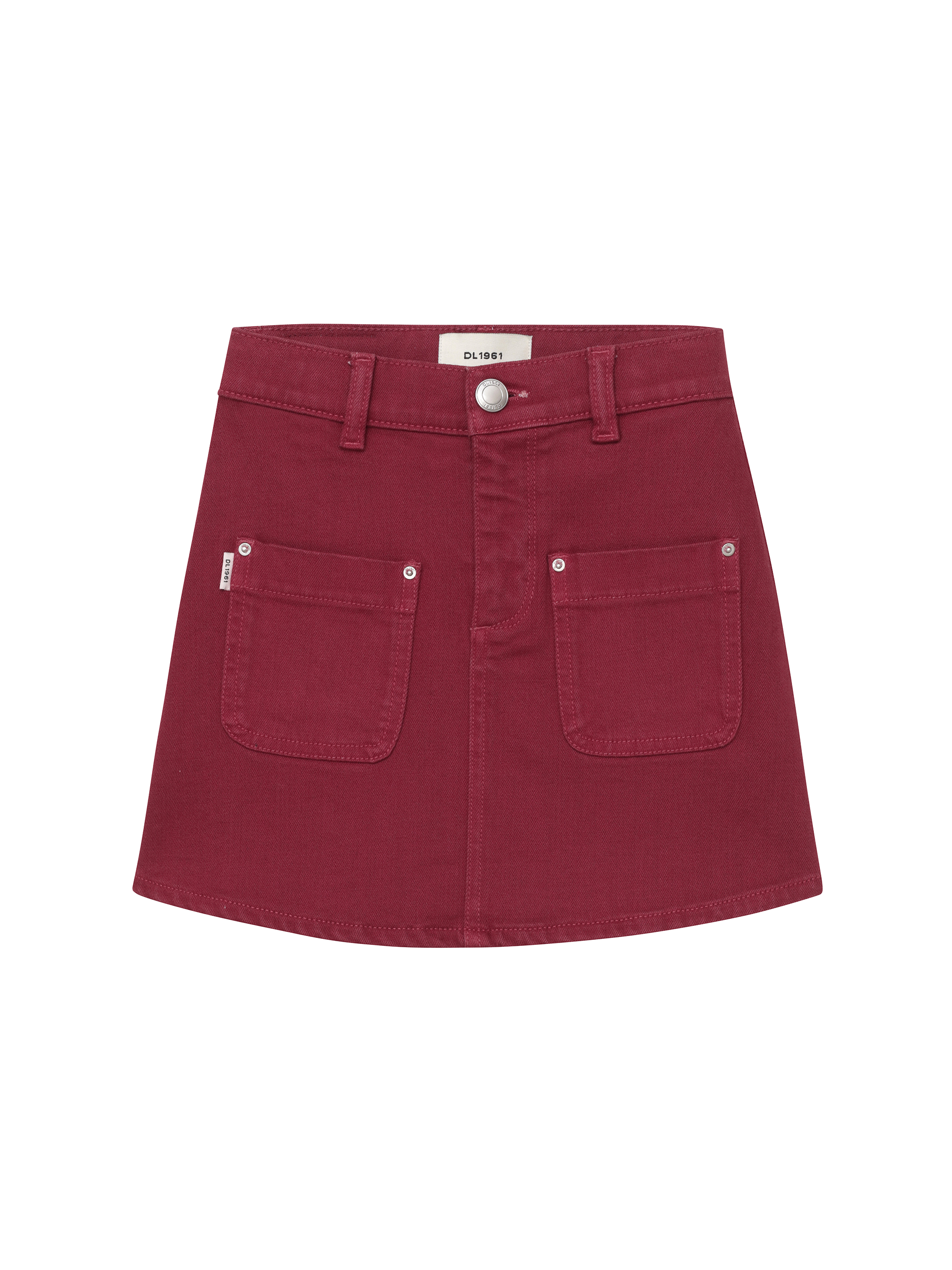 Jenny Mini Skirt - Crimson