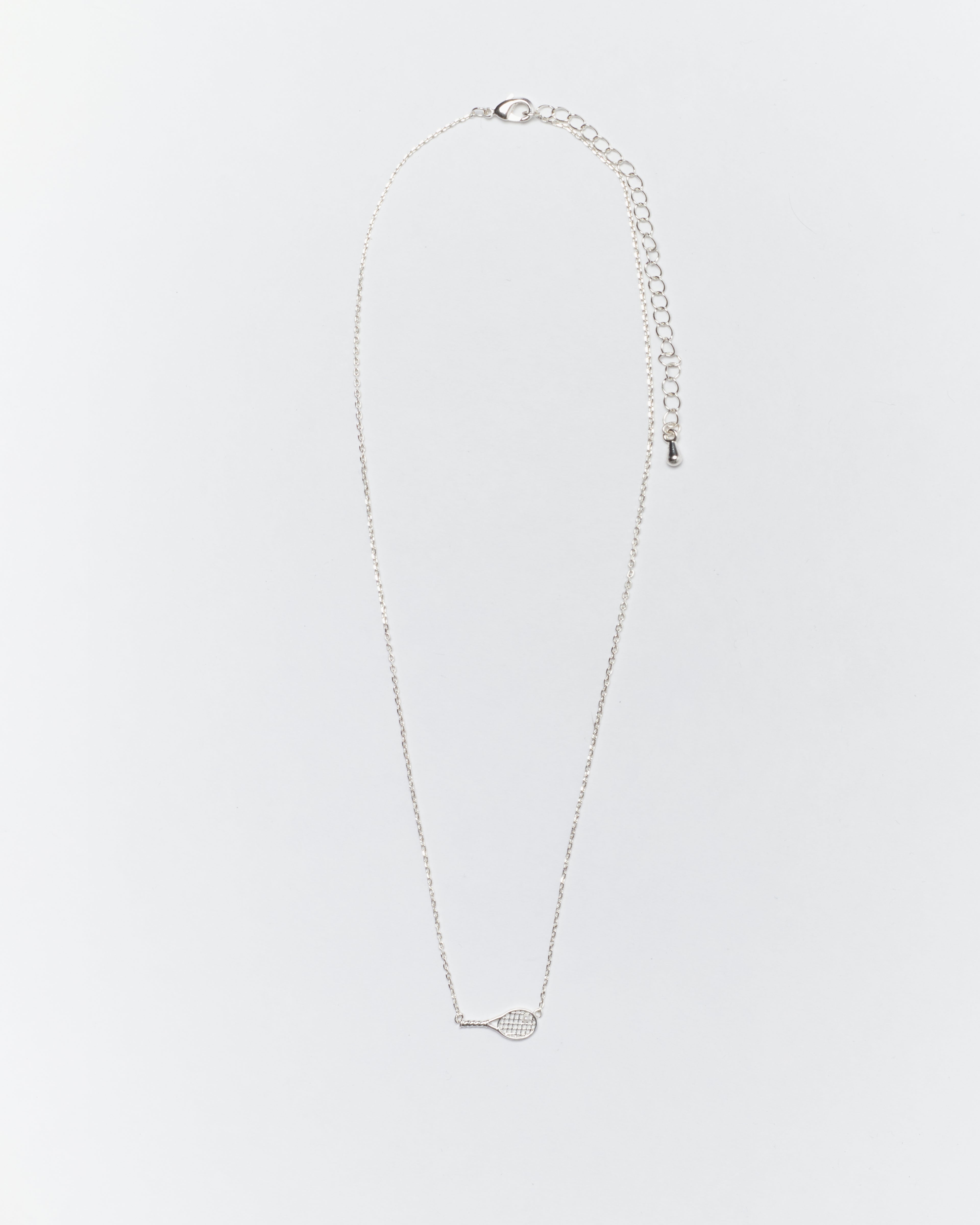 Tennis Pendant Necklace - Gold